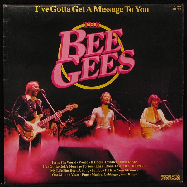 LP Bee Gees — I've Gotta Get A Message To You фото